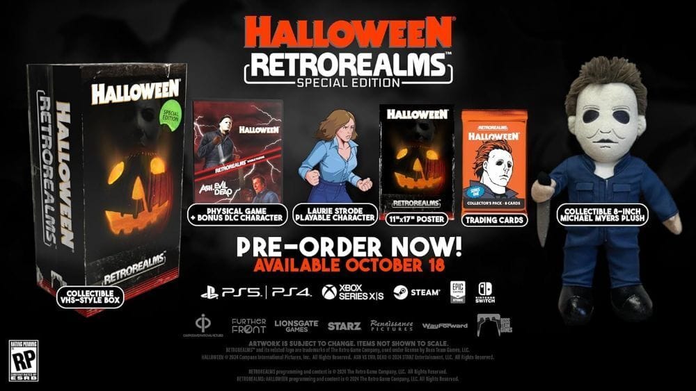 "Preorder RetroRealms Special Edition: Bring Michael Myers Home This Halloween!"